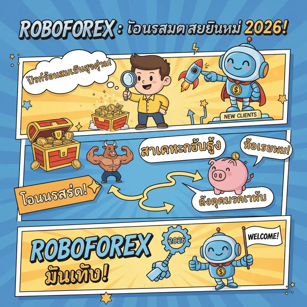 โบนัสสมัครสมาชิก - RoboForex