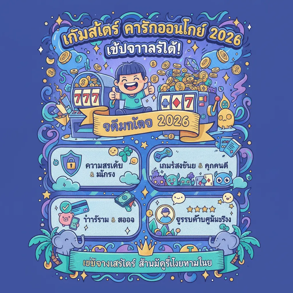 คาสิโนออนไลน์ 2026 - เกมสล็อต
