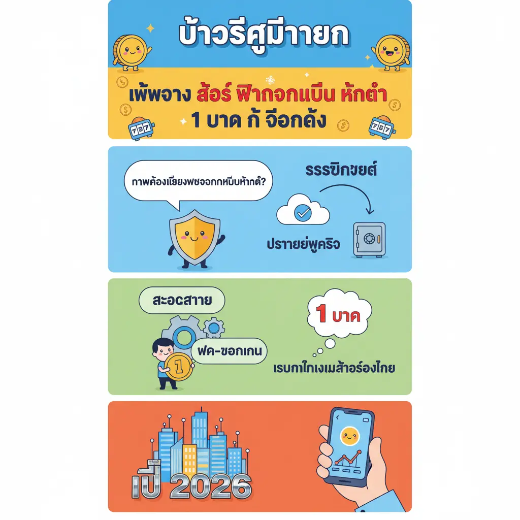 เว็บตรง สล็อต ฝากถอน ไม่มี ขั้นต่ำ 1 บาท ก็ ถอนได้ - บัญชีผู้ใช้งาน