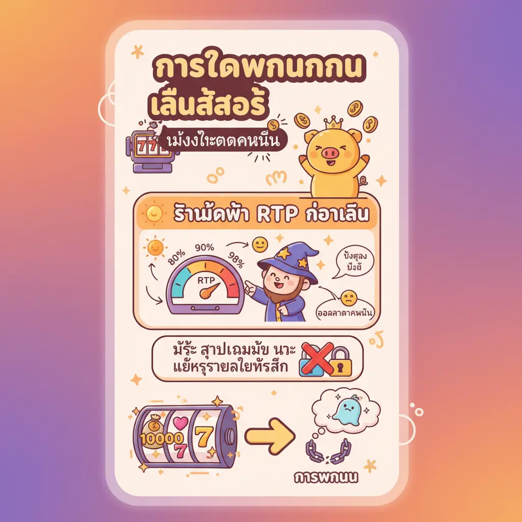 เล่นสล็อต ยัง ไง ให้แตกหมื่น - การติดพนัน