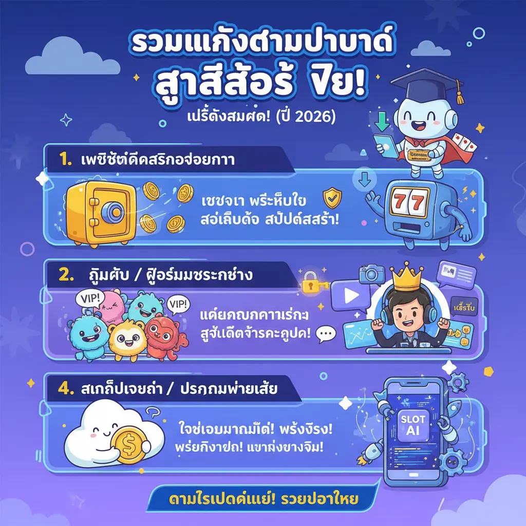 ดาวน์โหลด สูตรสล็อตฟรี ไม่ต้องสมัคร - การพนันออนไลน์