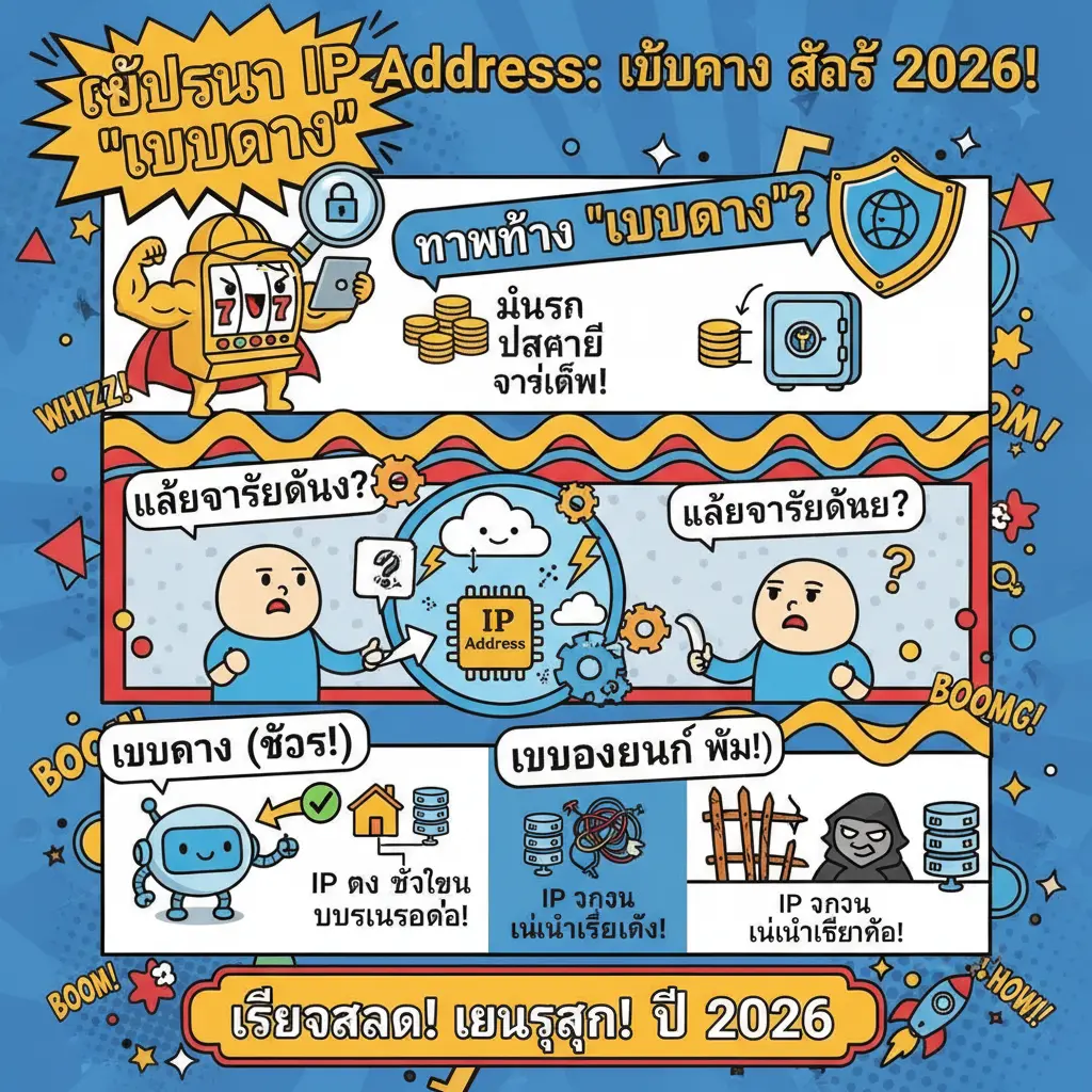 สอน วิธี เข้า เว็บ สล็อต - IP Address