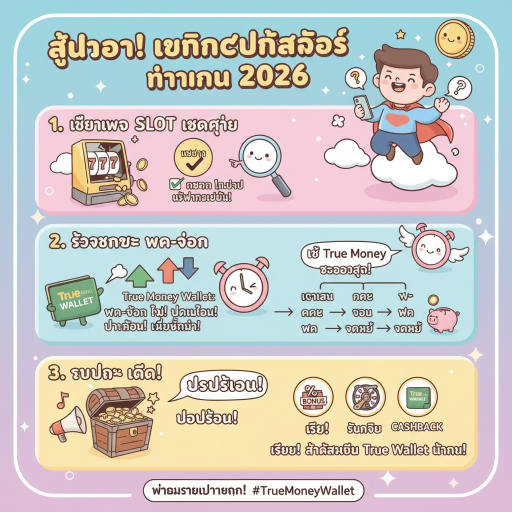 เว็บสล็อตแท้ แตกง่าย - True Money Wallet